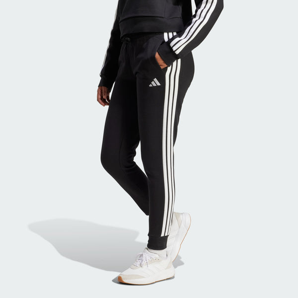 AD Essentials 3-Stripes Fleece Slim Pants