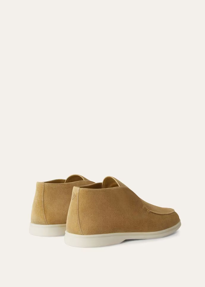 Loro Piana Open Walk Ankle Boot Beige 1:1