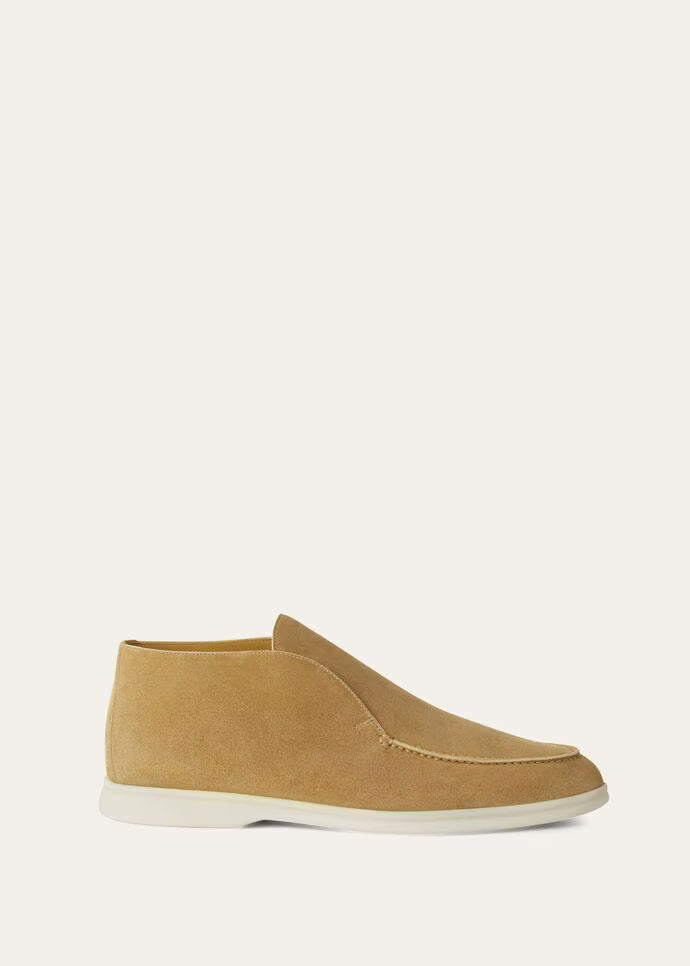 Loro Piana Open Walk Ankle Boot Beige 1:1