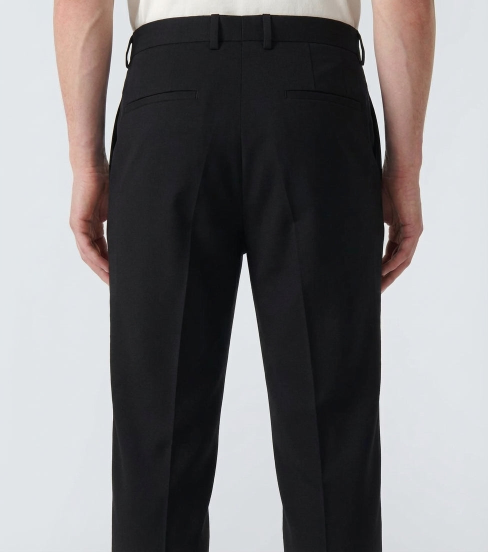 Zara  Interlock Easy Care Track Top & Pants Black Tracksuit