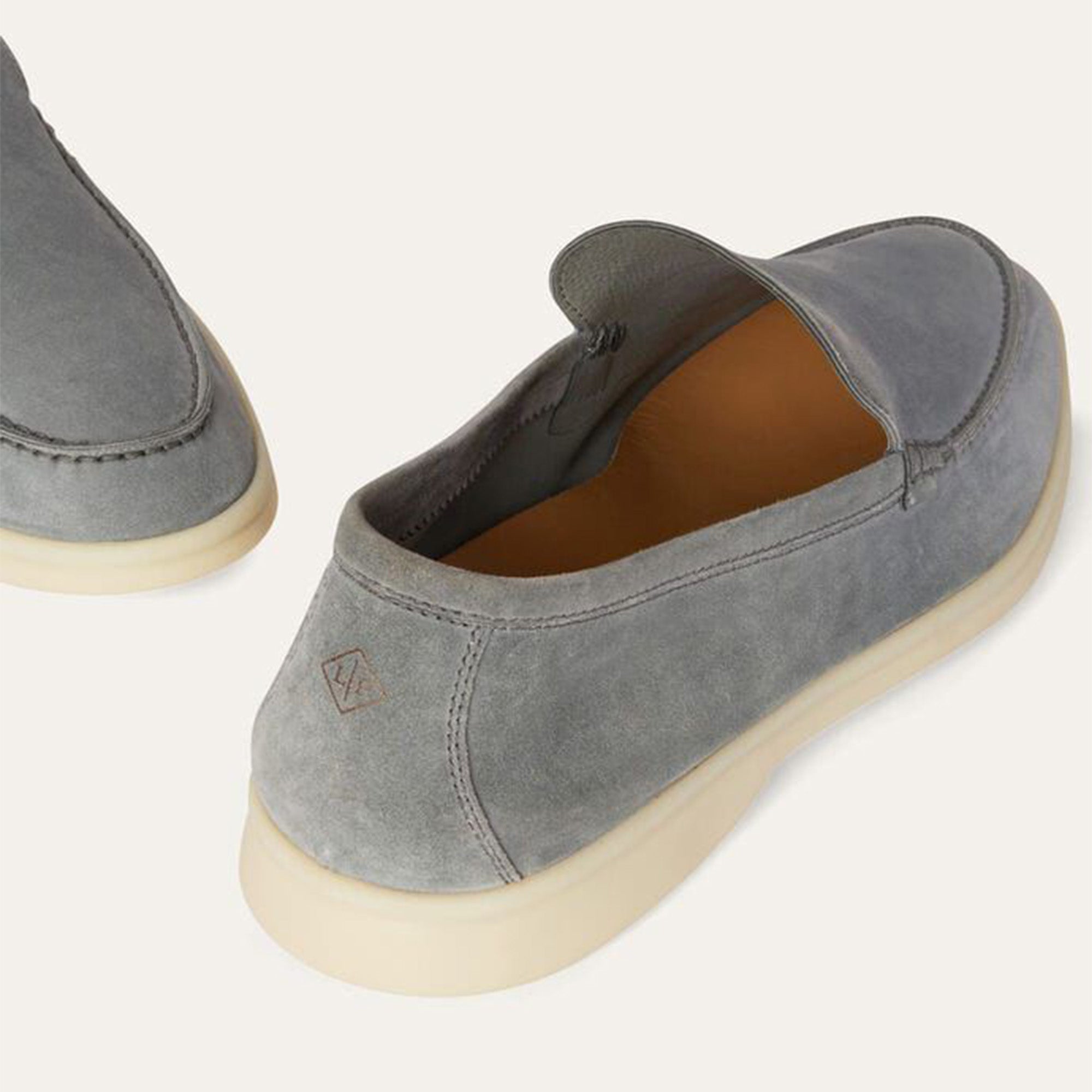 Loro Piana  Summer Walk Grey Loafer