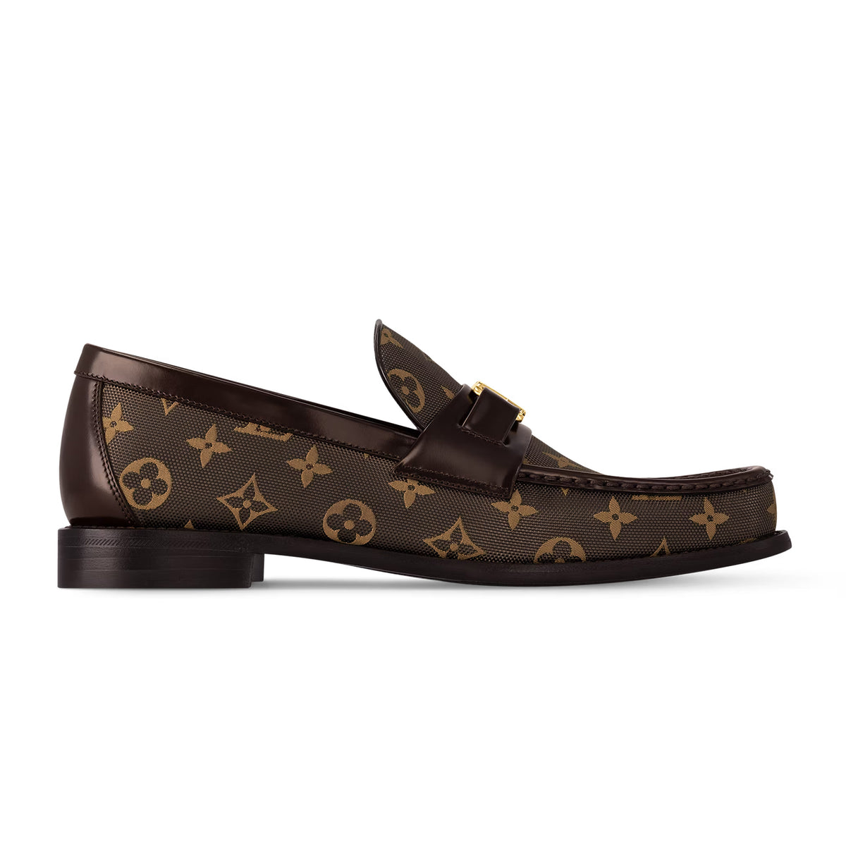 Louis Vuitton  Monogram Jacquard Loafer -  Brown
