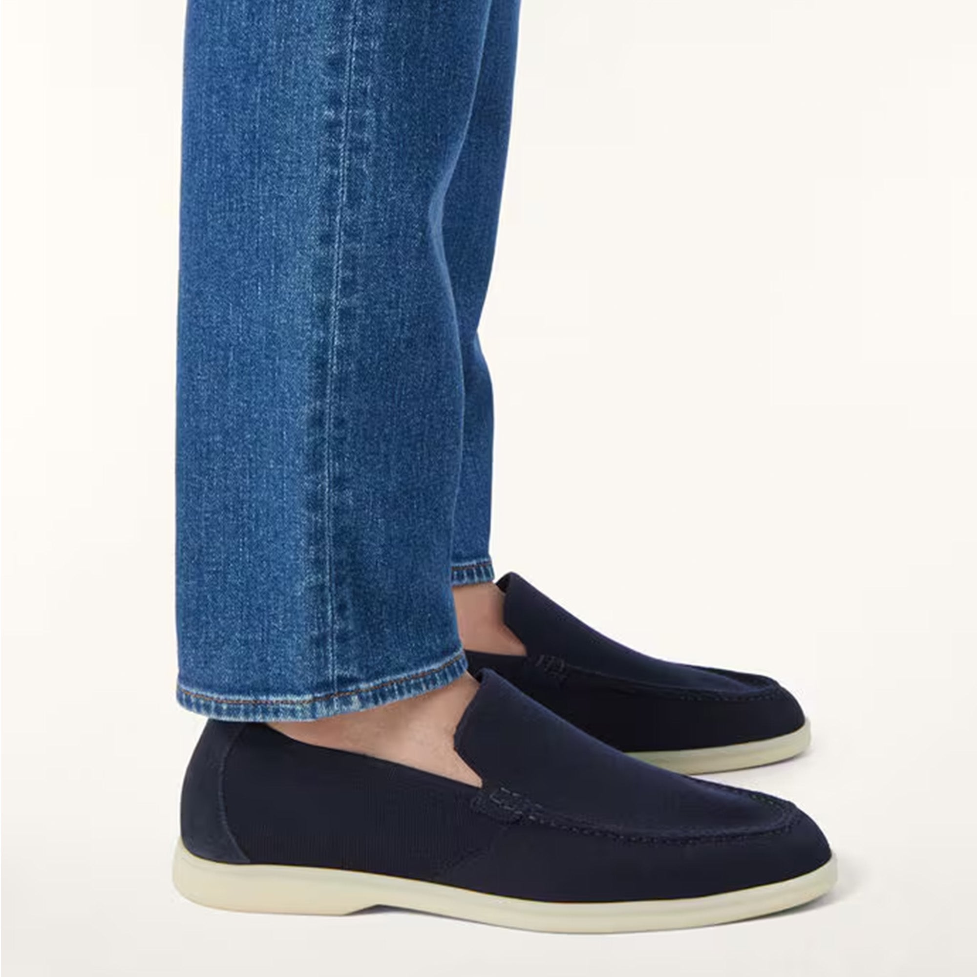 Loro Piana Summer Walk Loafer Dark Blue (1:1)