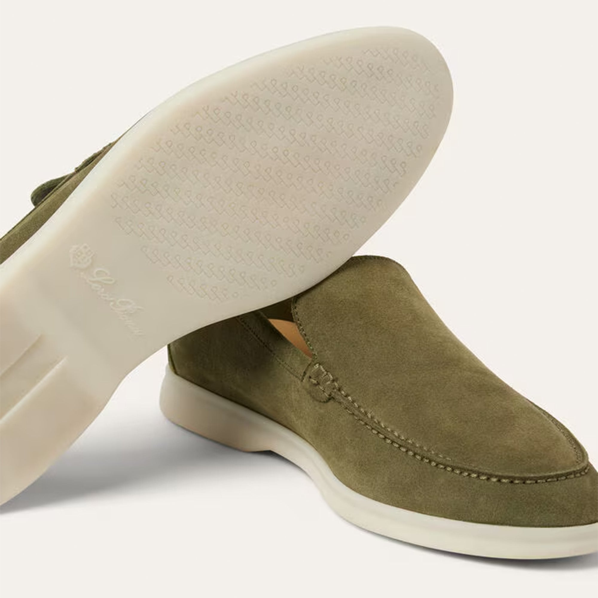 Loro Piana Summer Walk Loafer  Suede (Murano Green)