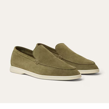 Loro Piana Summer Walk Loafer  Suede (Murano Green)