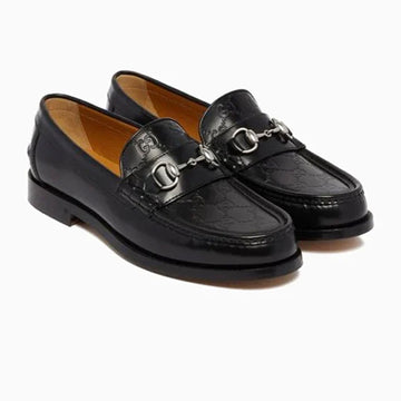 GUCCI Horse Bit Major Loafer ( Black )