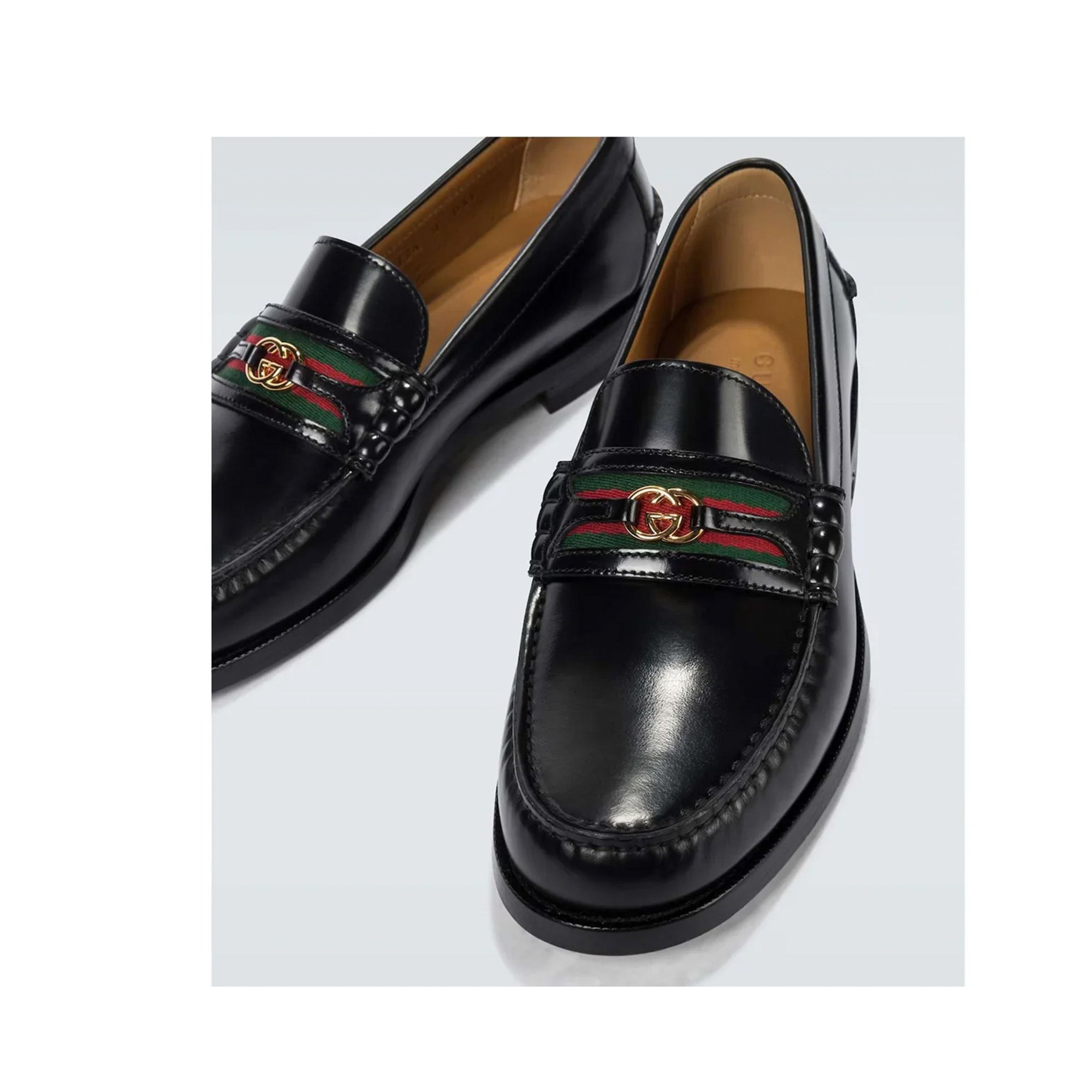 GC Interlocking G leather Loafer