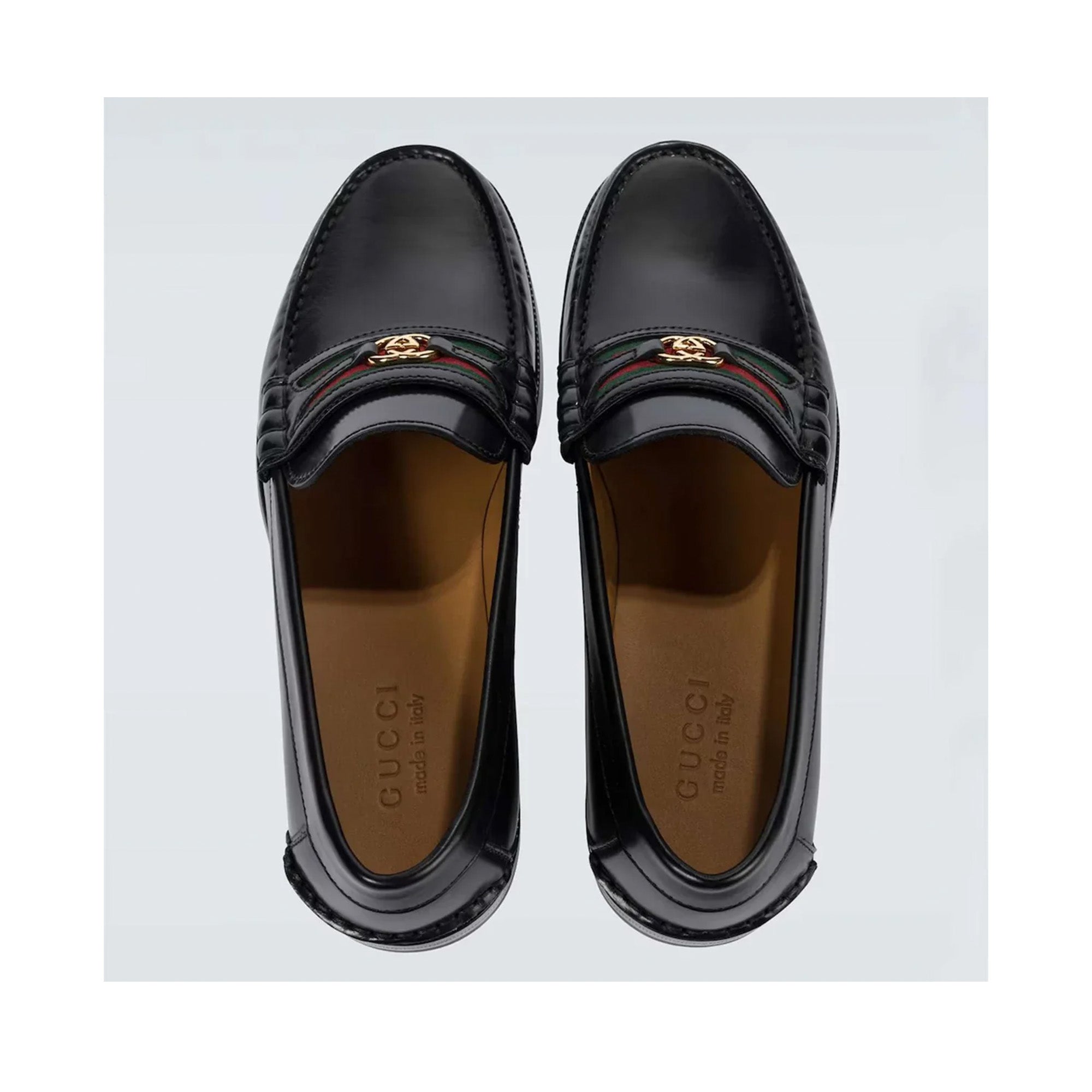 GC Interlocking G leather Loafer