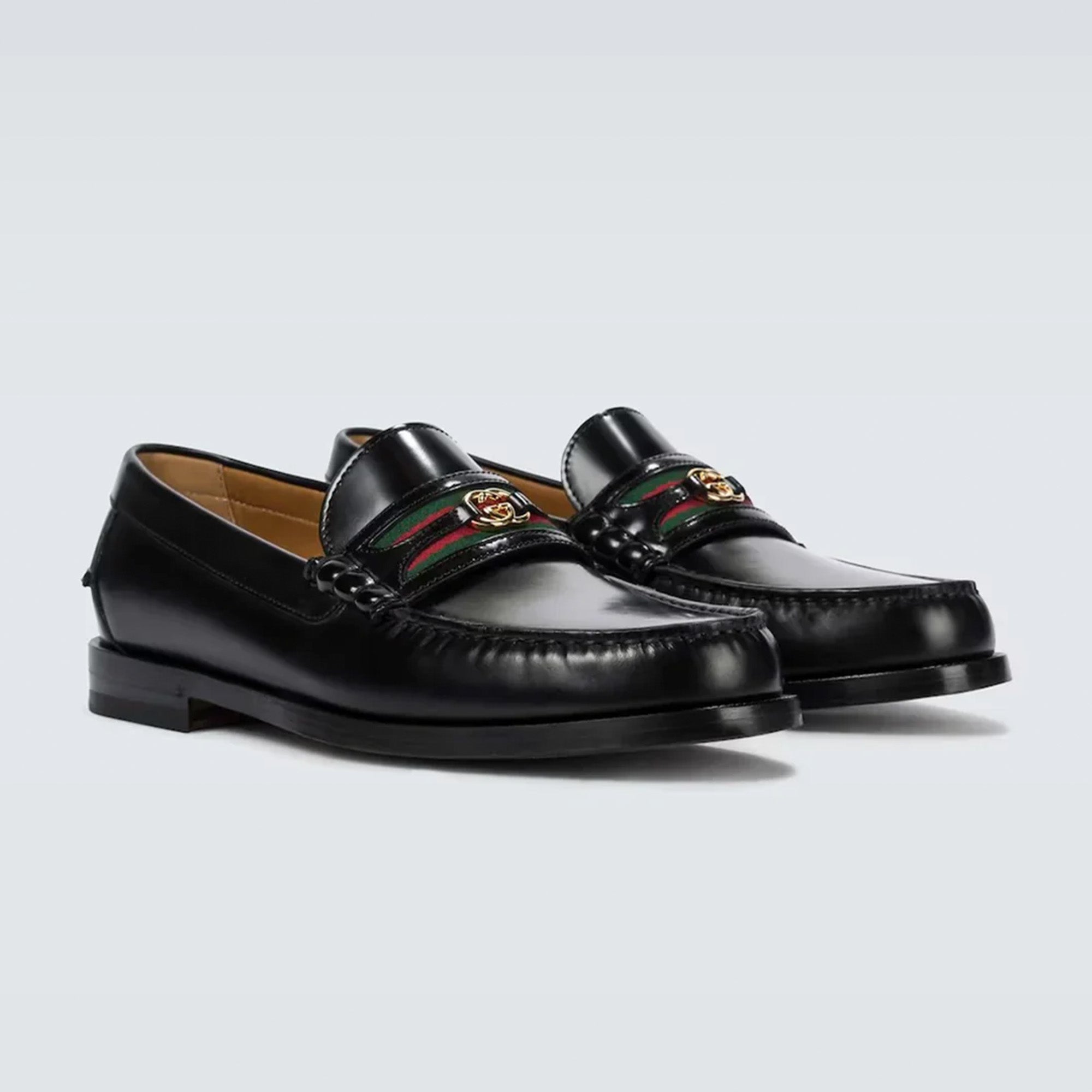 GC Interlocking G leather Loafer