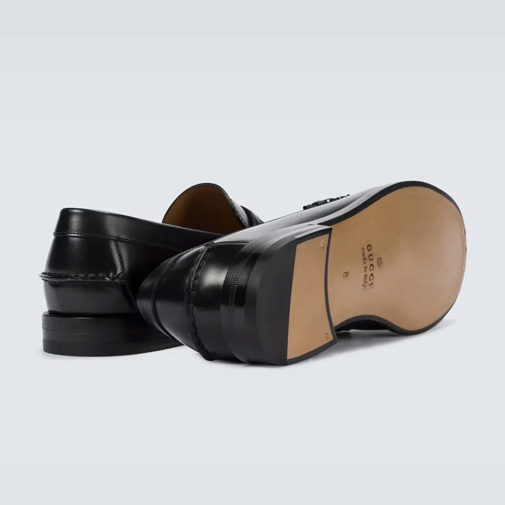 GC Interlocking G leather Loafer