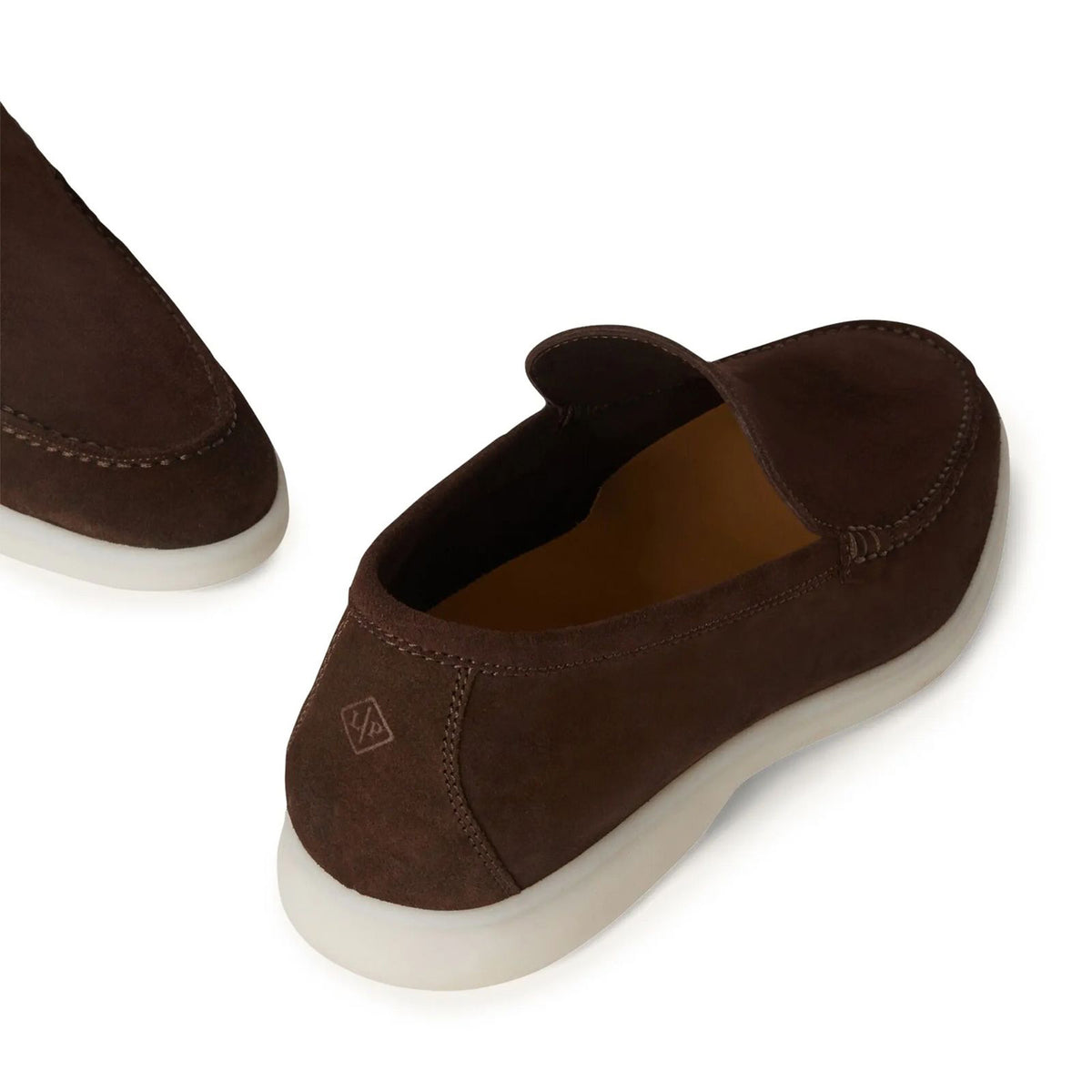 Loro Piana Summer Walk Chocolate Brown Loafer