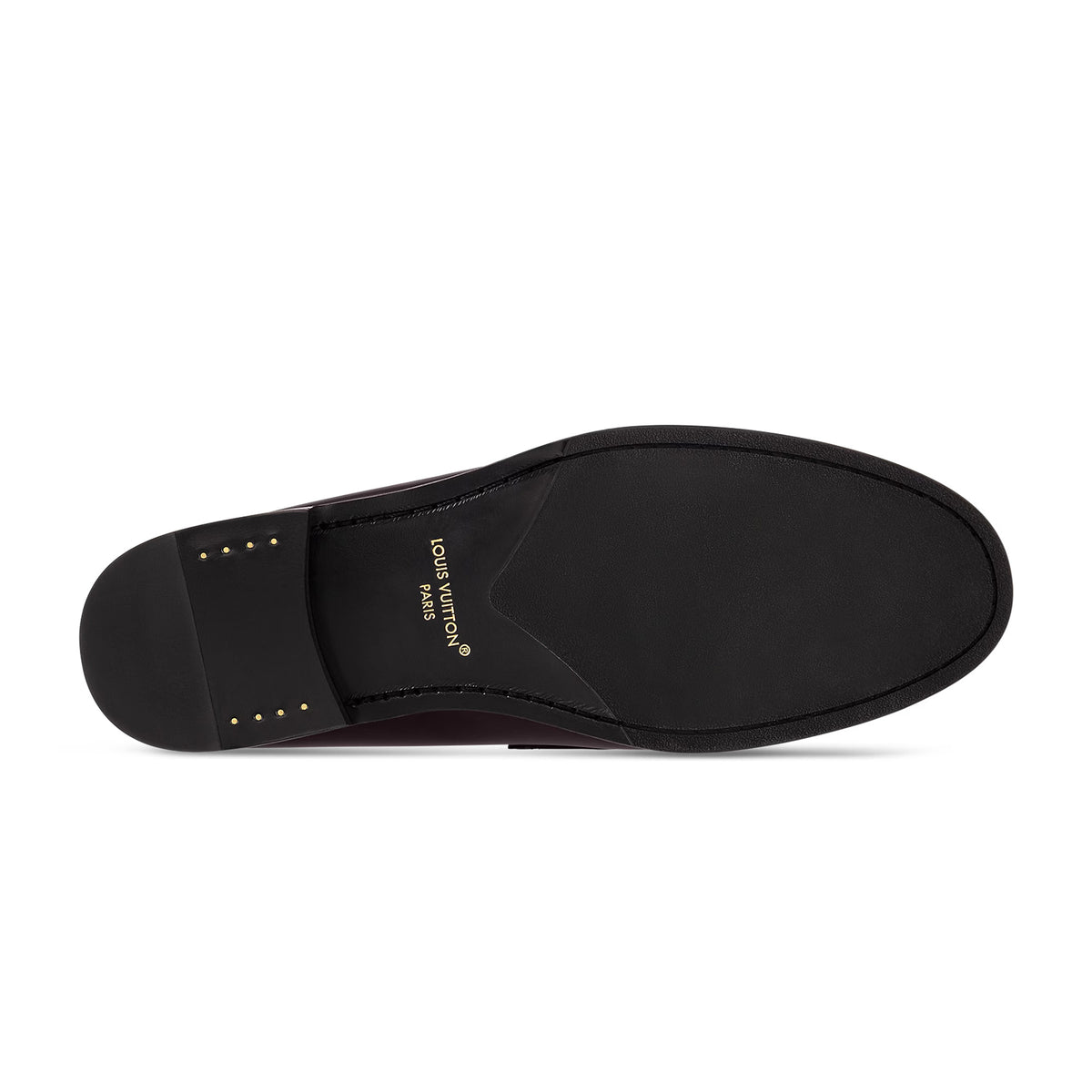 L.V Bordeaux Buckle Major Loafer