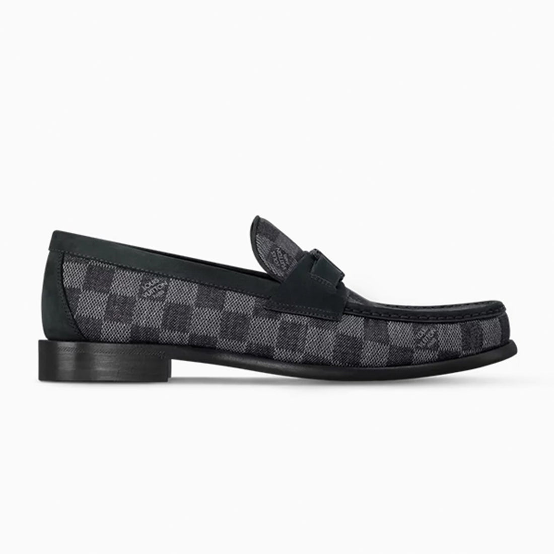 Louis Vuitton Major Loafers Check ( Black)