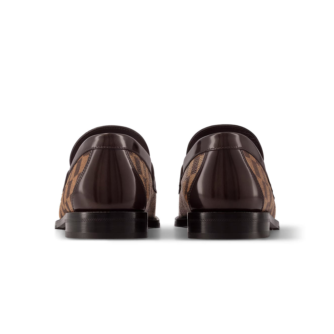 Louis Vuitton Checkered Major Loafer - Brown
