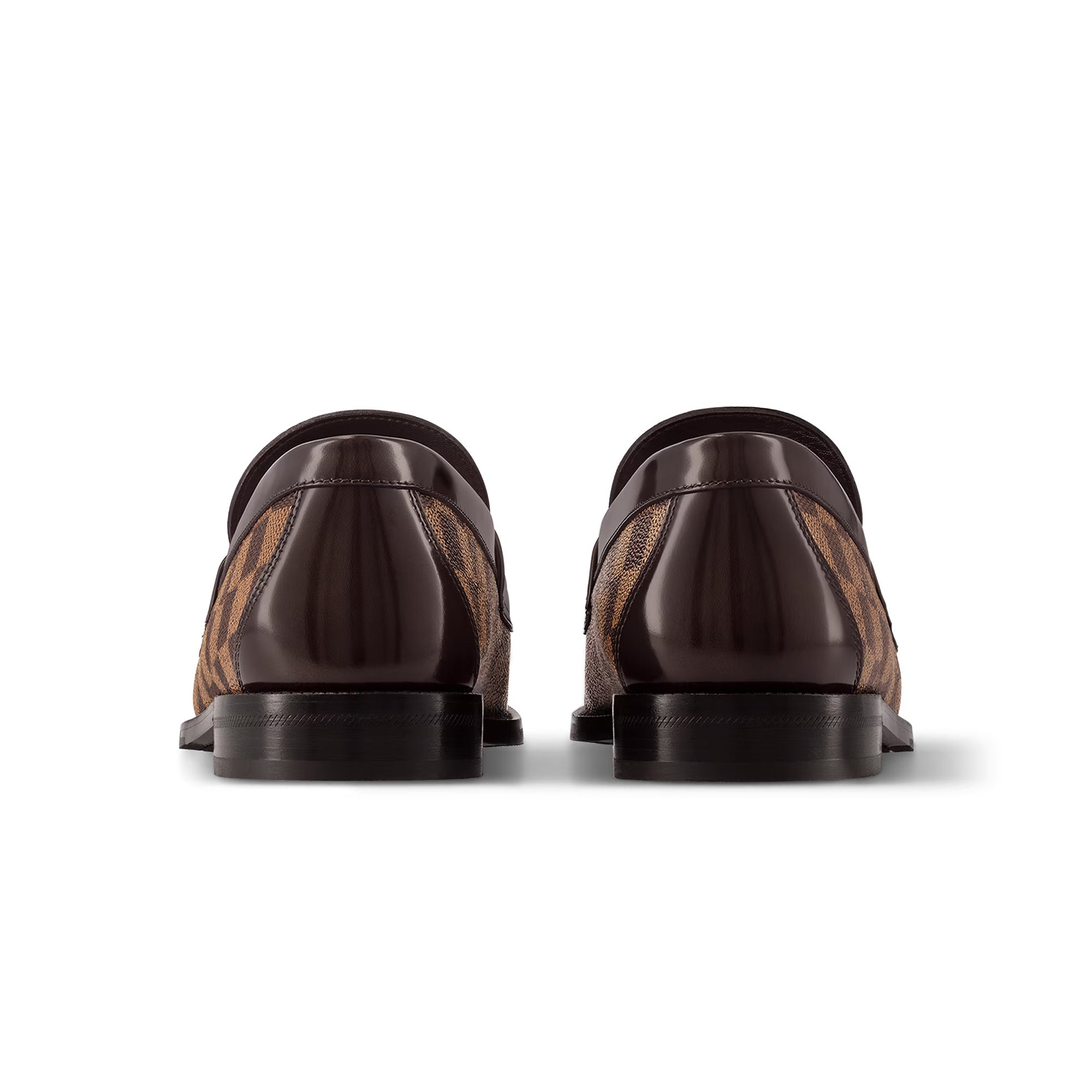 Louis Vuitton Checkered Major Loafer - Brown