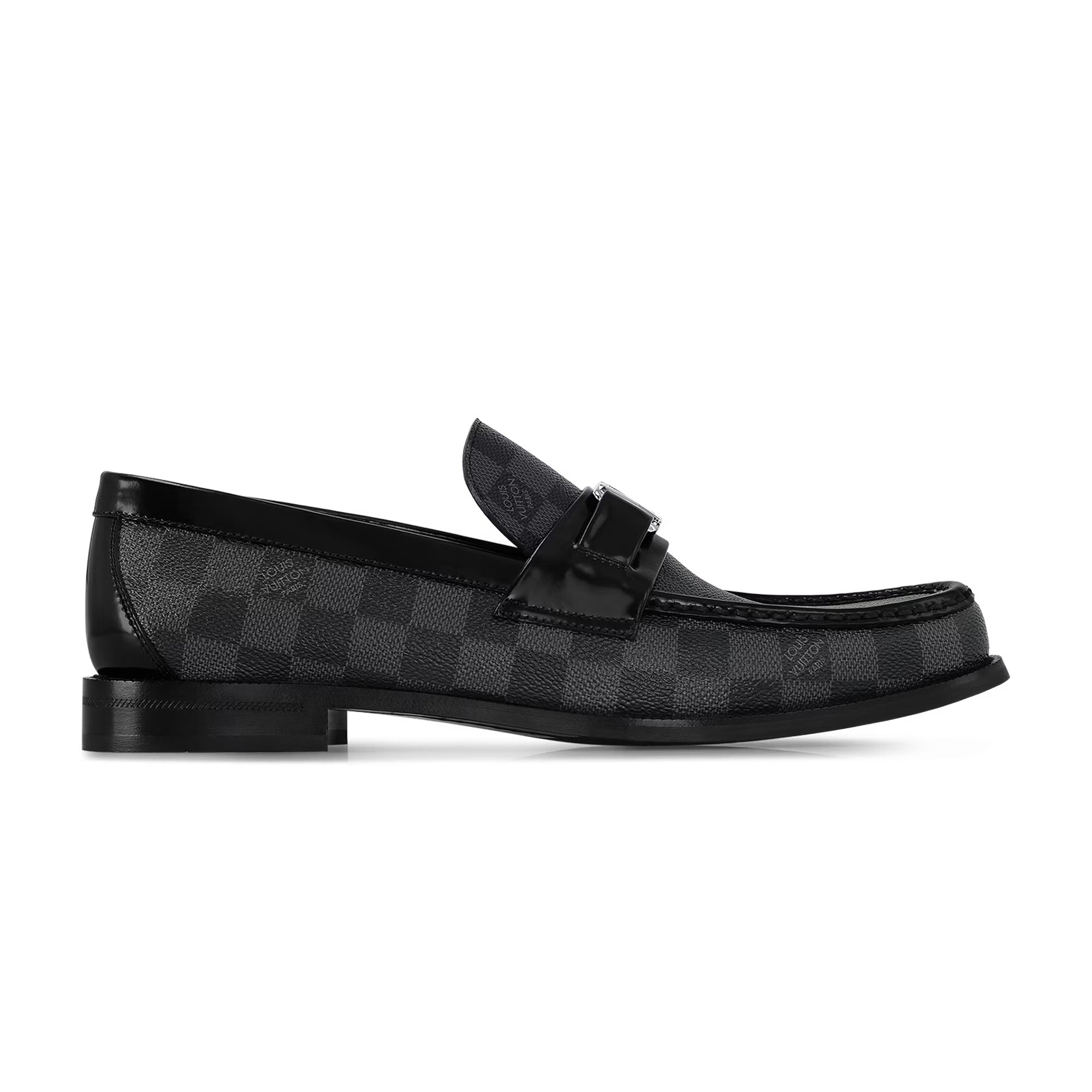 Louis Vuitton Checkered Major Loafer - Graphite