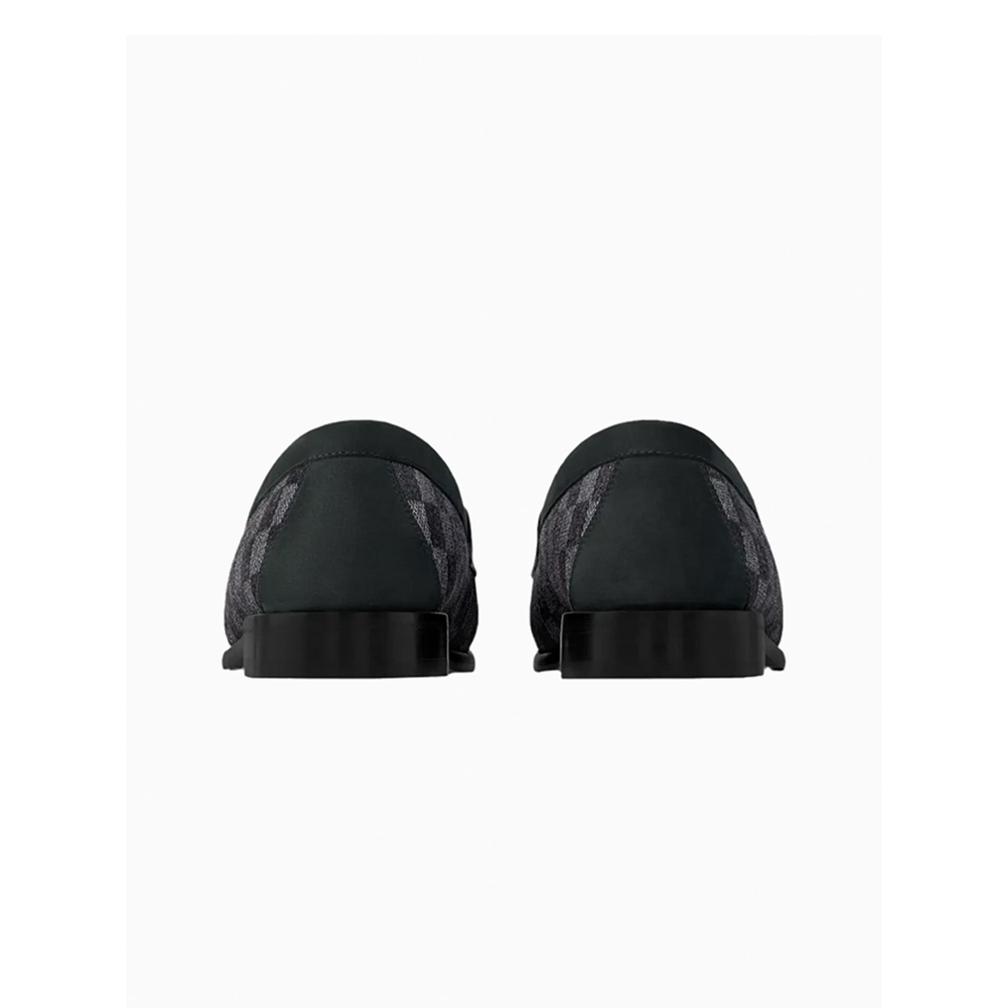 Louis Vuitton Major Loafers Check ( Black)