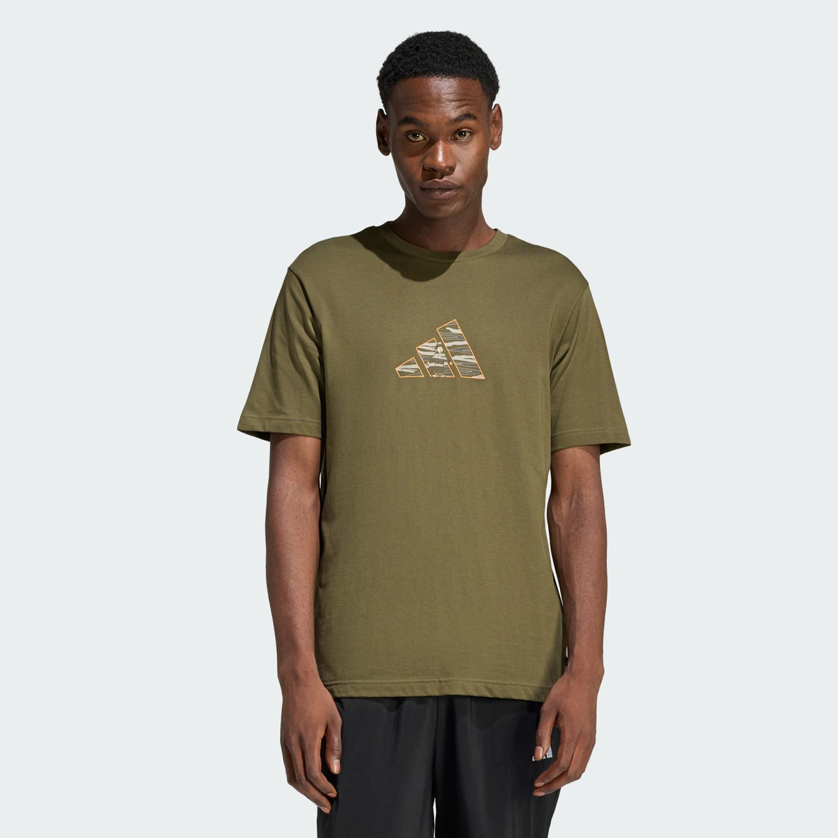 Adidas CAMO EXPLORER GRAPHIC T-SHIRT Olive Green