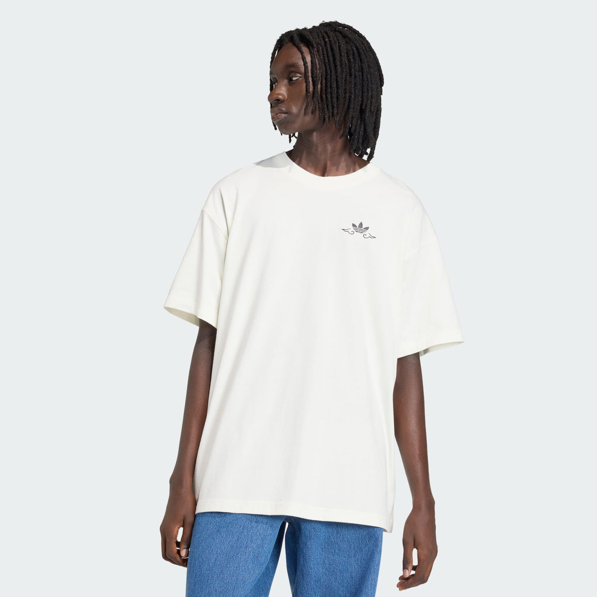 Adidas Japanese Forg Graphic T-shirt Off White