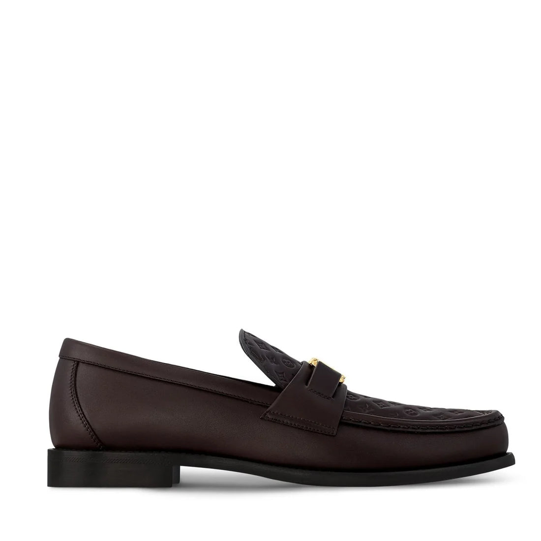 LOUIS VUITTON Major Loafer Embossed Brown 1:1
