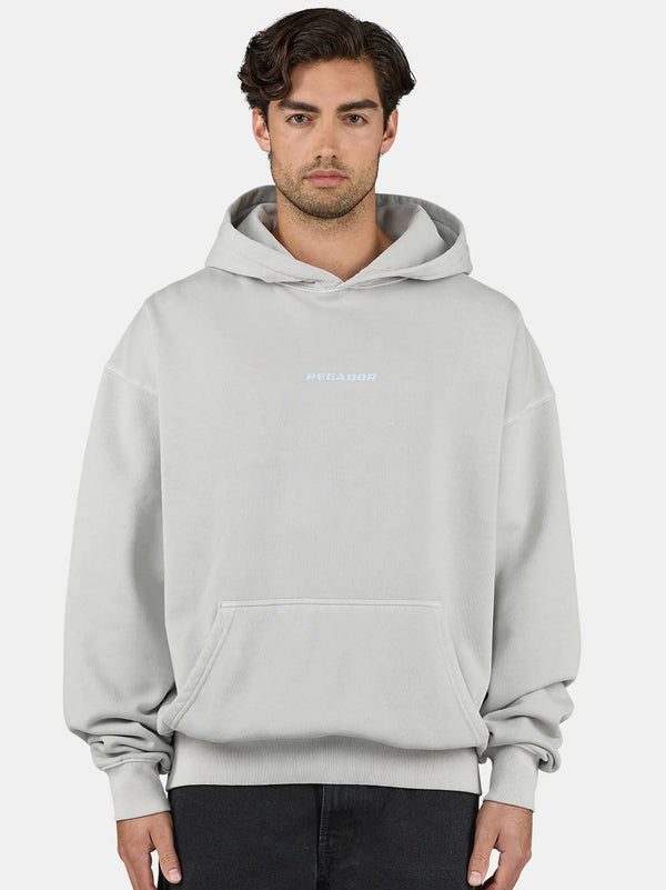 PGDOR Colne Logo Oversized Gray Hoodie