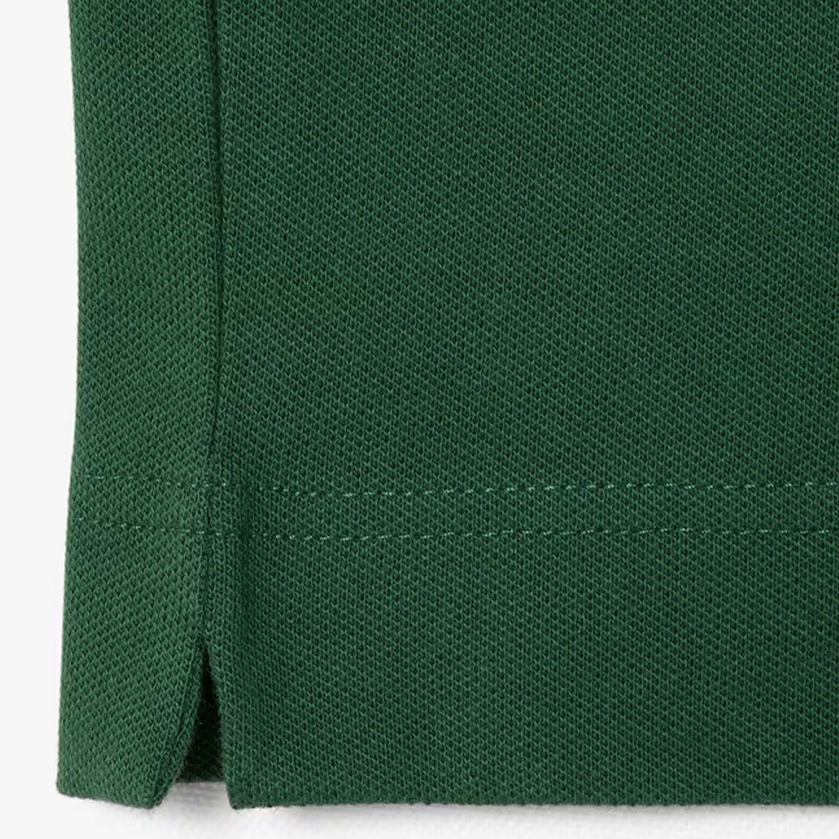 Lacoste Regular Fit Paris Stretch Piqué Polo Shirt Green