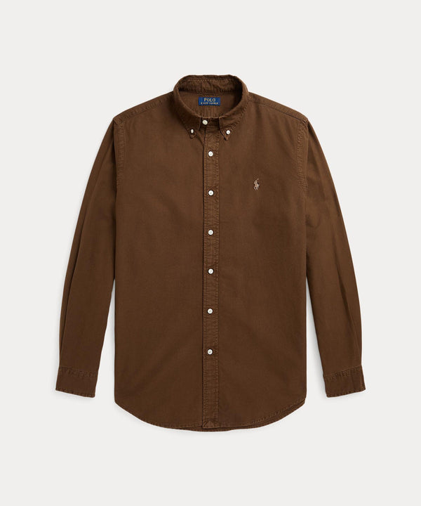 RL Knit Oxford Brown Shirt