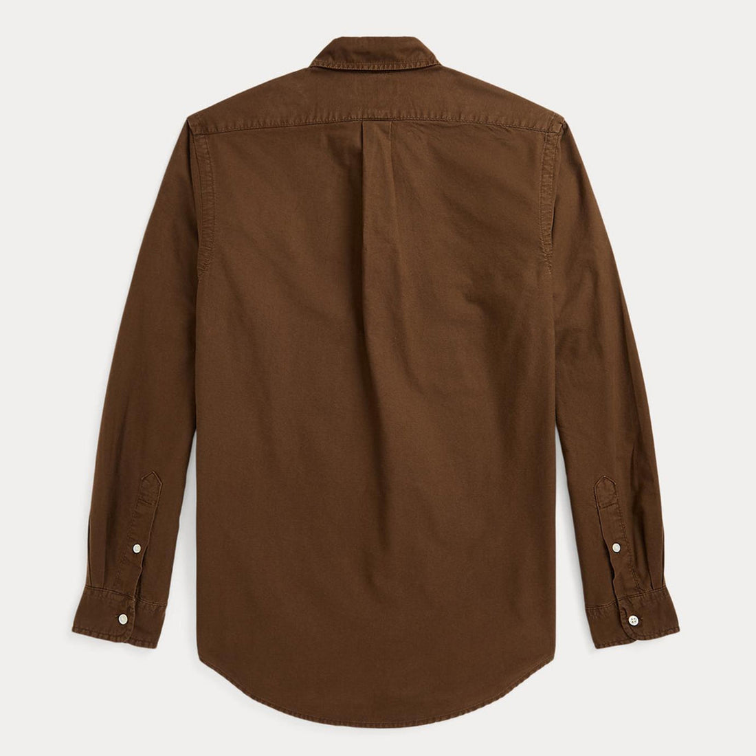 Ralph Lauren Knit Oxford Brown Shirt