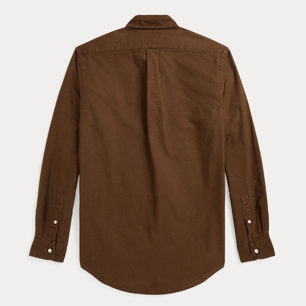 Ralph Lauren Knit Oxford Brown Shirt