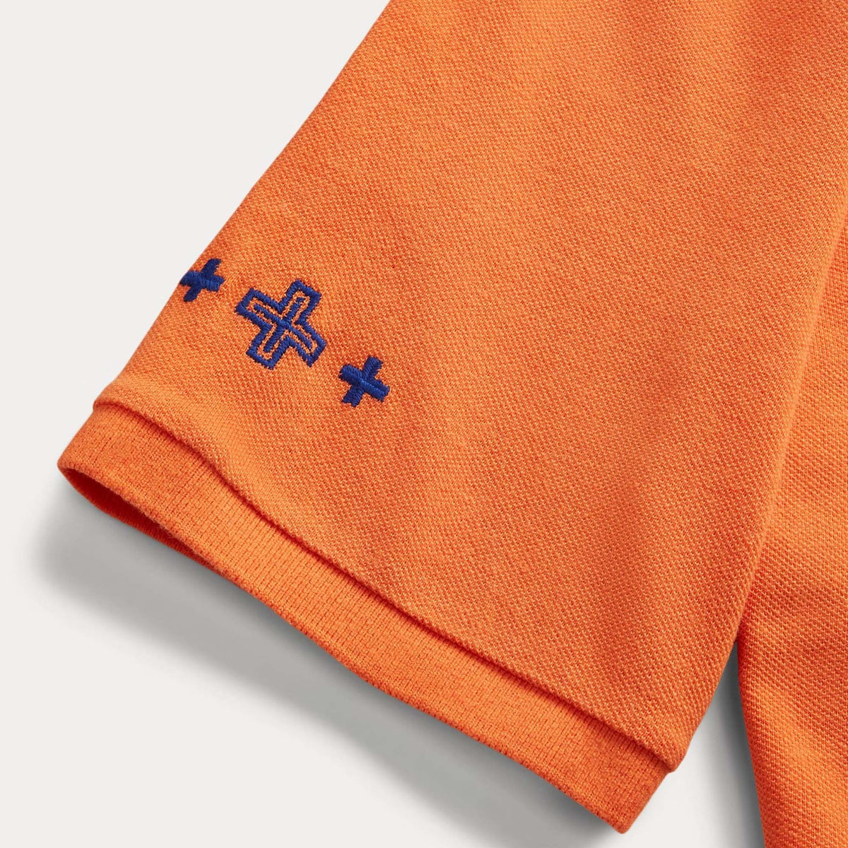 PRL - x Naiomi Glasses Mesh Polo Shirt - Orange