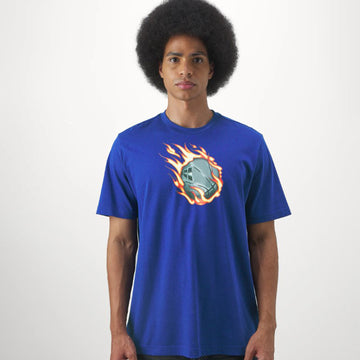 Adidas On Fire Tee Blue