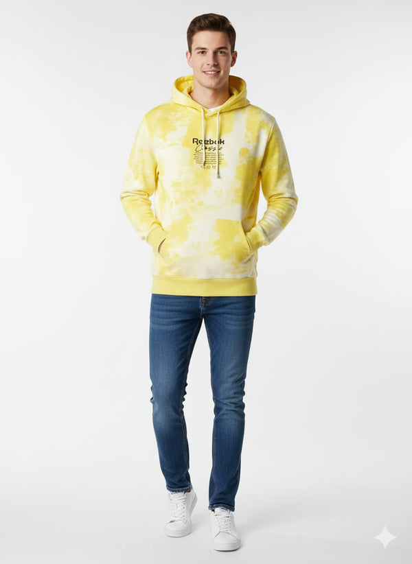 R&B Men's Hoodie Yellow