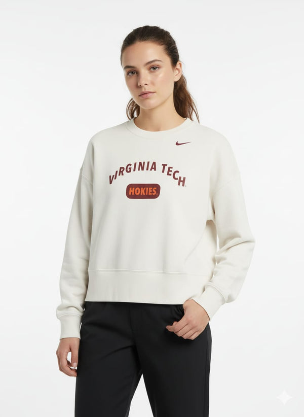 NK Women's off white Sweatshirt