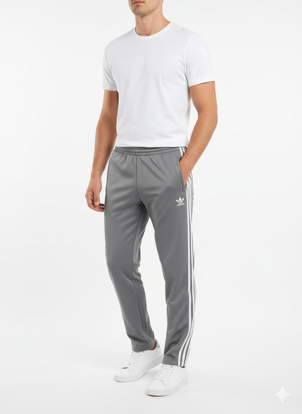 AD-Essentials 3-Stripes Gray Pants