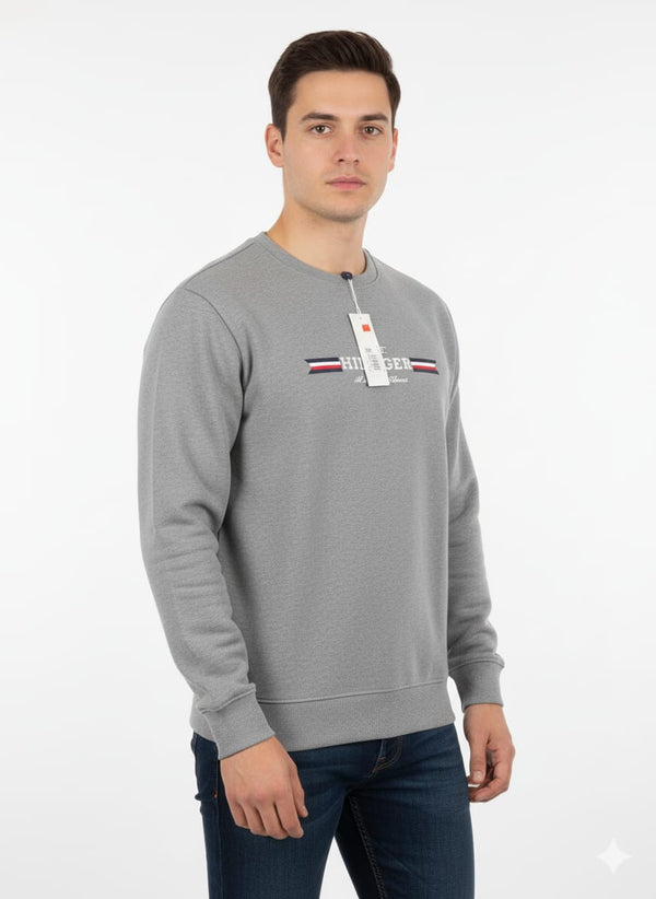 TH Hilfiger Sweat Shirt Gray