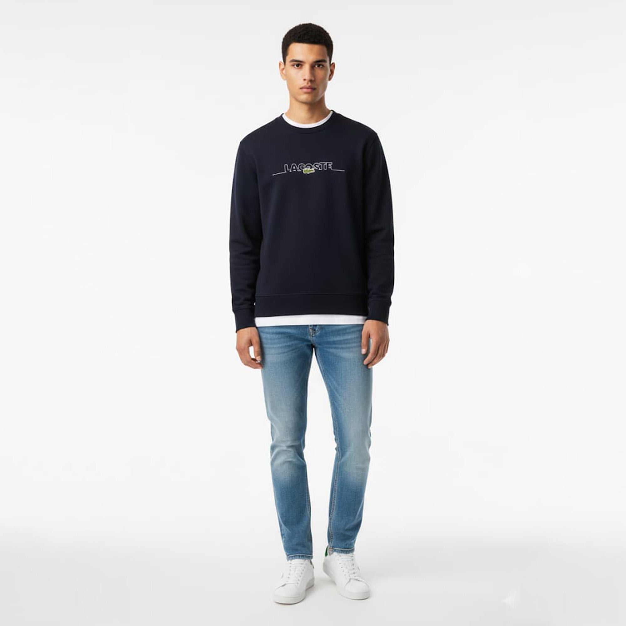 Exclusive L-C-S-T Mens Mone Sweat - Navy Blue