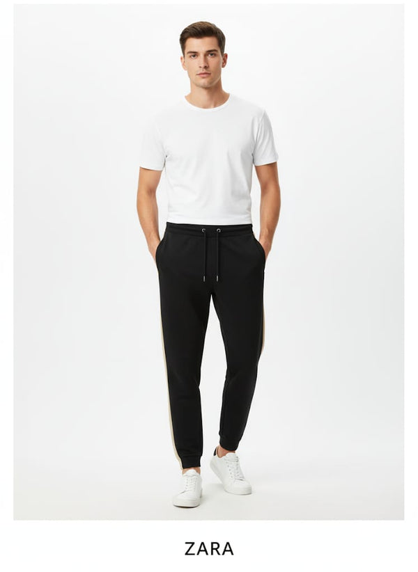 ZR Mens' Joggers Pants (Black)