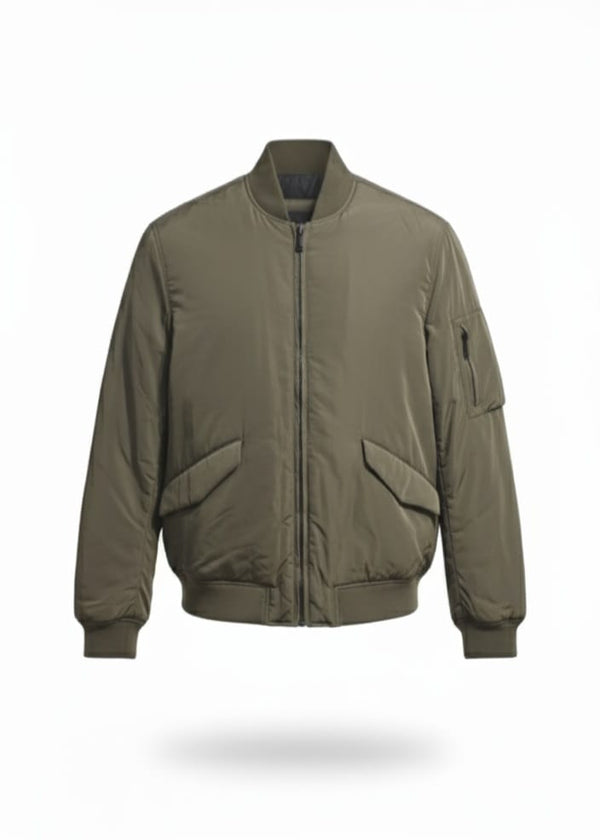 MD Olive Puffer Jacket