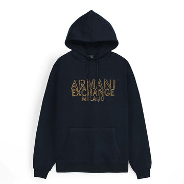 Armani Exchange Premium Hoodie Navy
