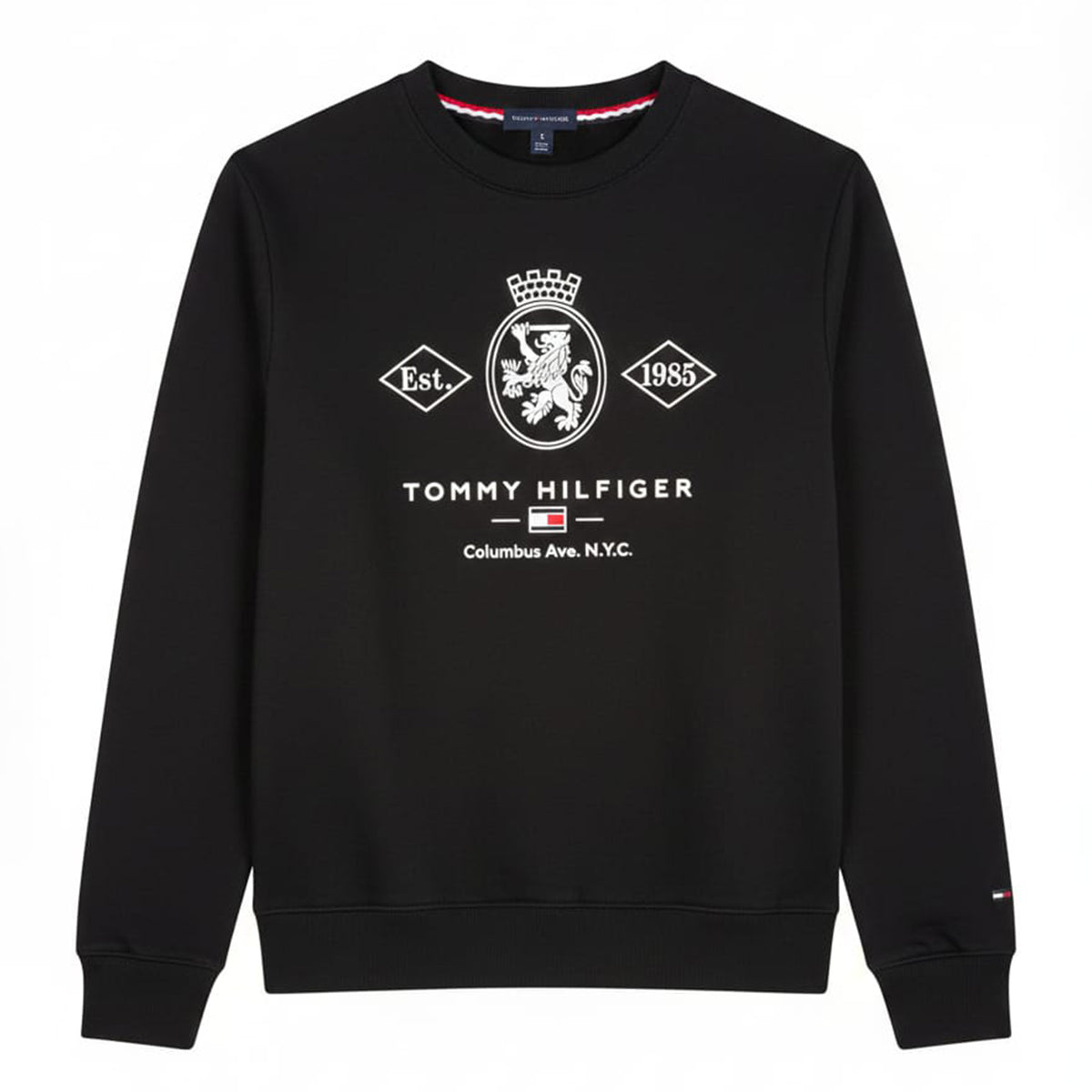 Tommy Hilfiger Premium Printed Black Sweatshirt