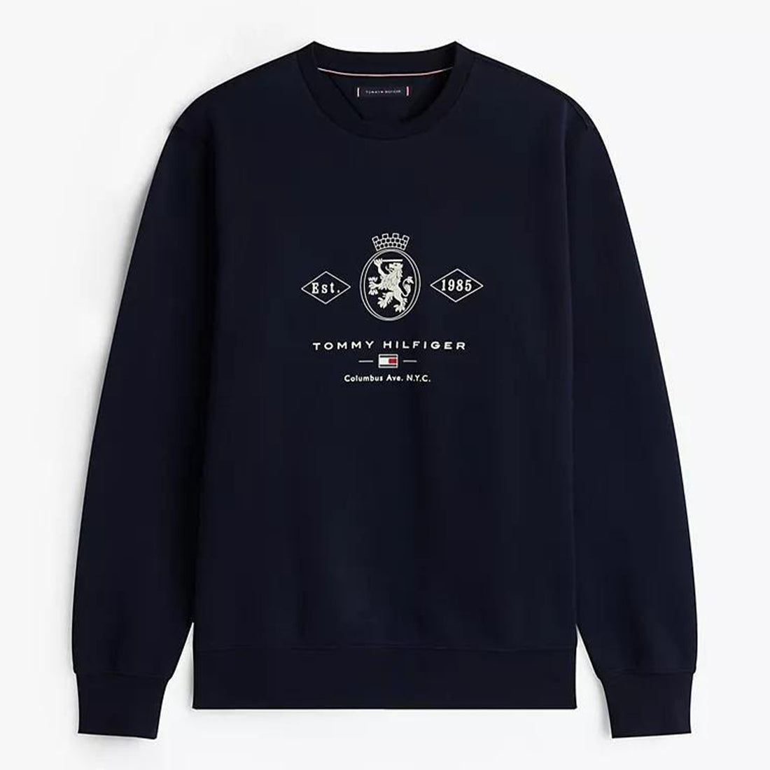Tommy Hilfiger Premium Printed Navy Sweatshirt