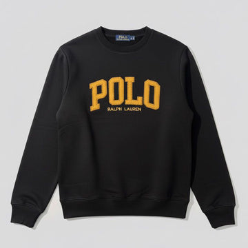 Ralph Lauren-Sweatshirt Embroided Patch Black
