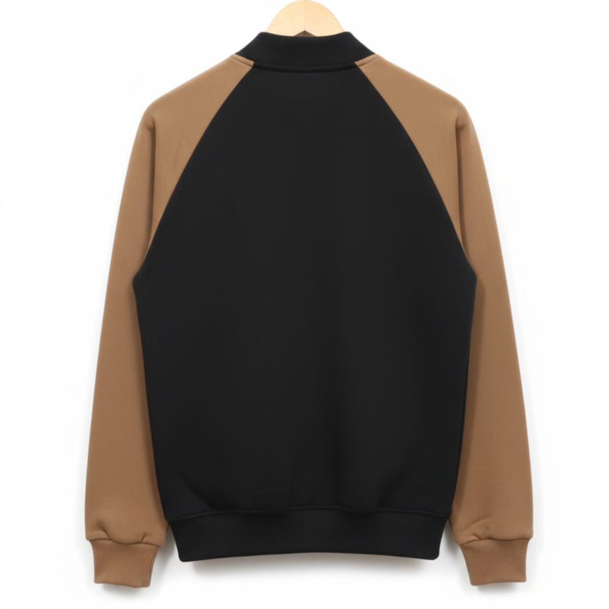 Tommy Hilfiger Mens MIX MEDIA VARSITY - Bomber Jacket in Black