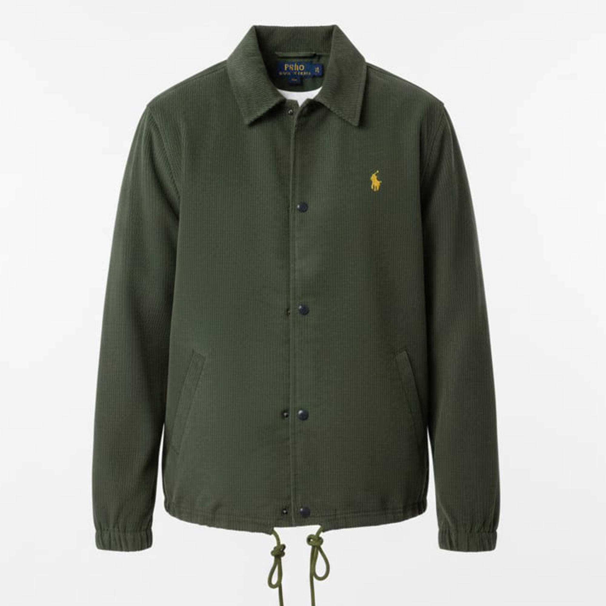 Ralph Lauren Men's Corduroy Coach's Jacket in Green