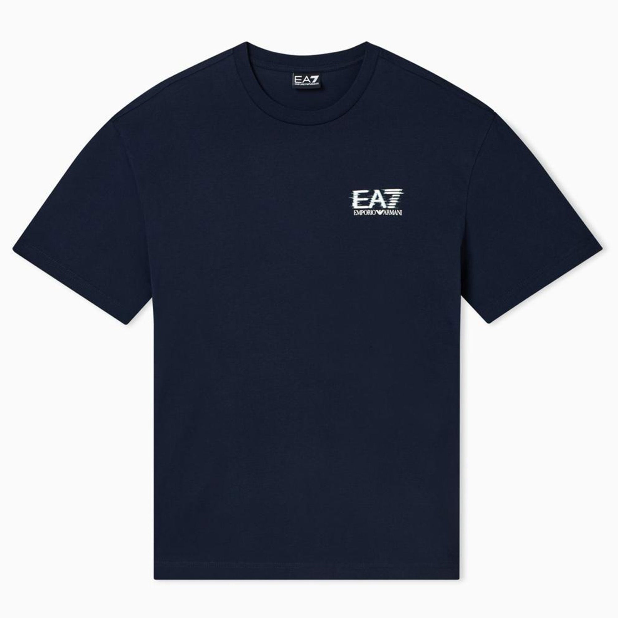 EA Men's EA7 Logo T-Shirt in Royal Blue