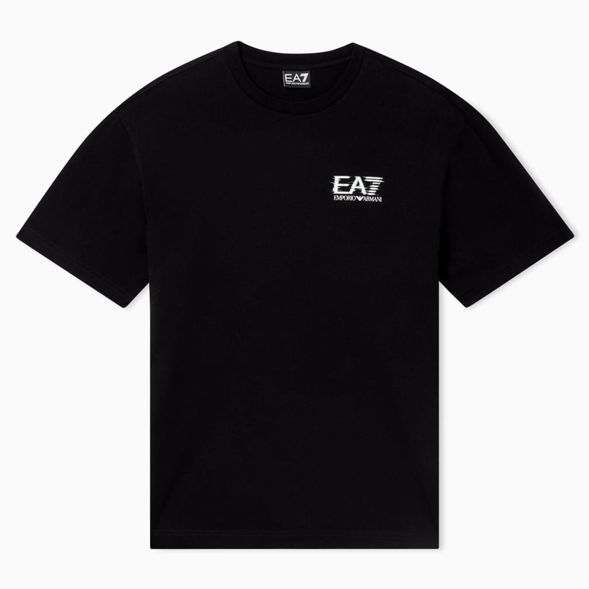 EA Men's EA7 Logo T-Shirt in Black