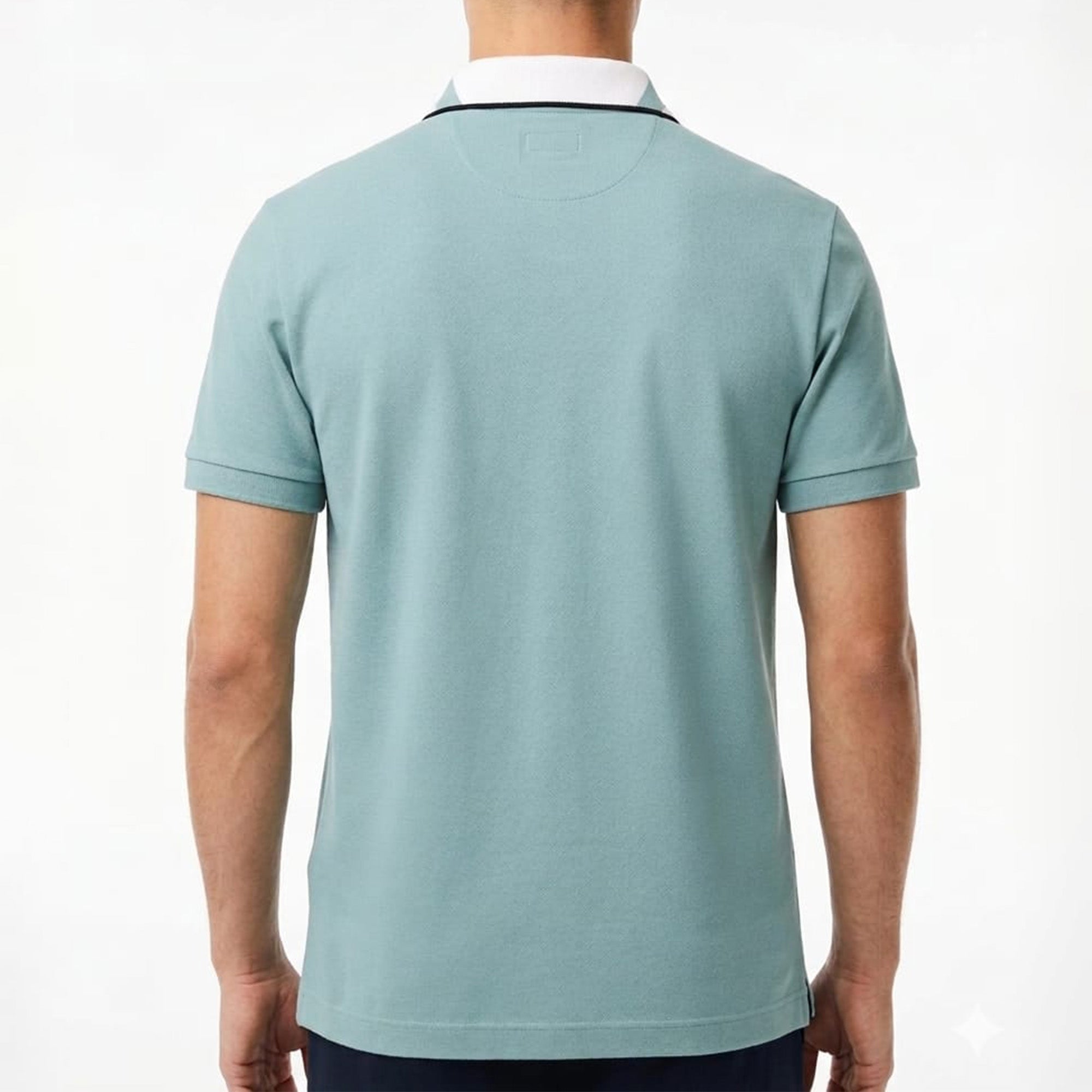 Lacoste Men's Regular Fit Polo Shirt Duck Green