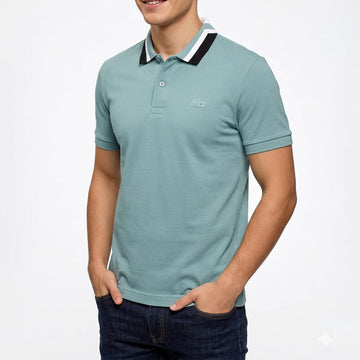 Lacoste Men's Regular Fit Polo Shirt Duck Green