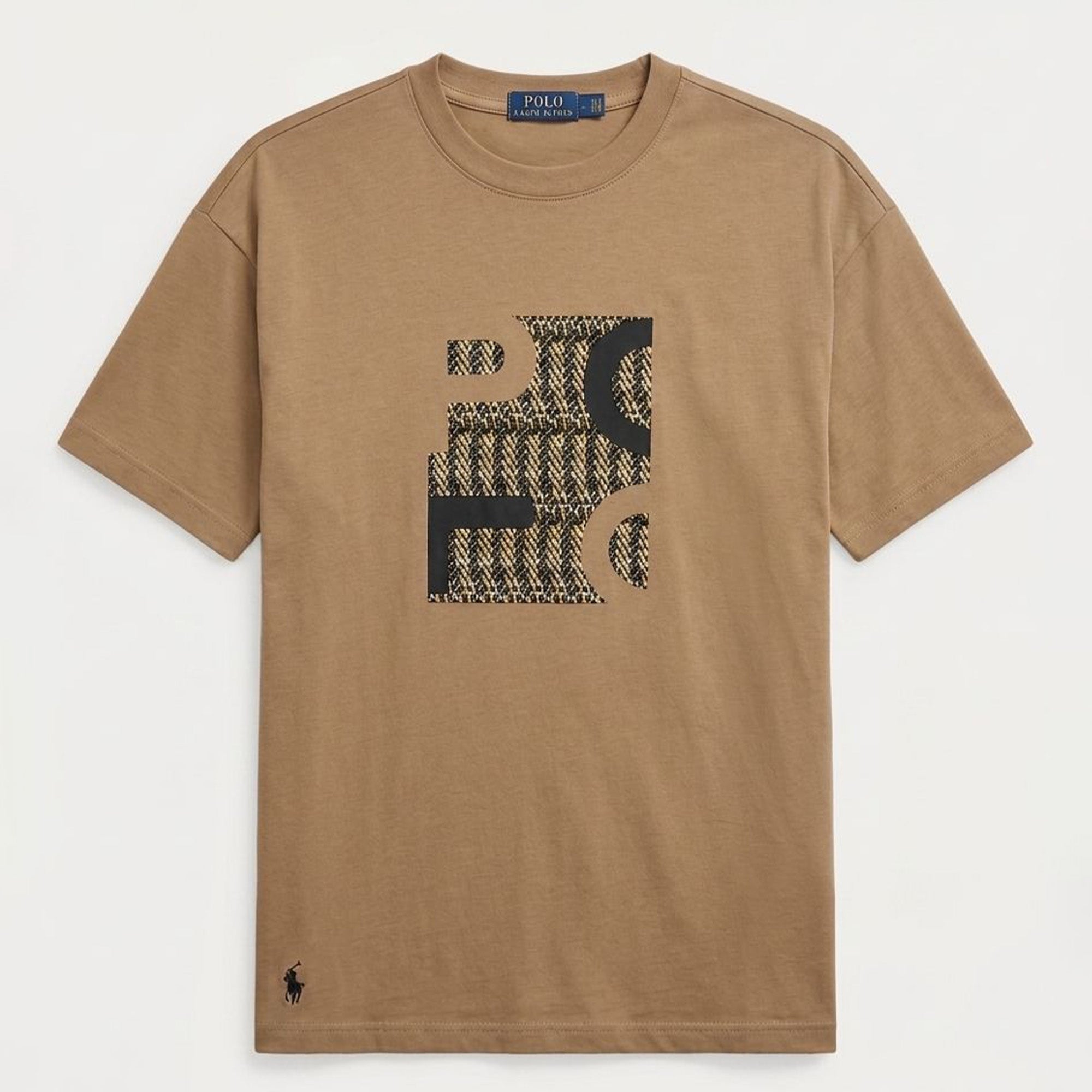 Ralph Lauren Men`s Cotton T-Shirt Beige