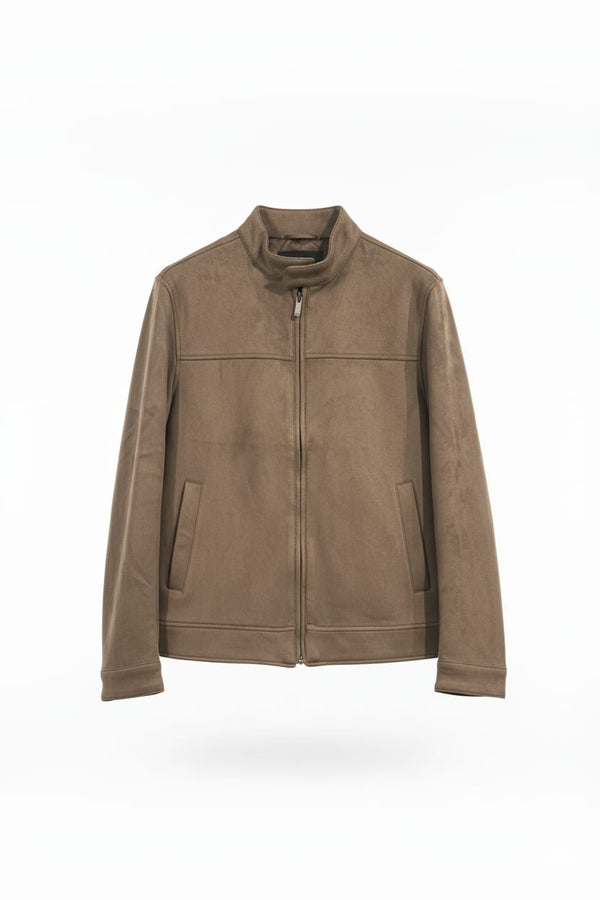 MD Suede Jacket Light Brown